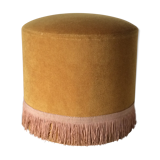 Vintage fringed Ottoman