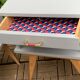 Paire de chevets pieds compas vintage 1950