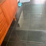 Tempered glass table