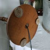 Wooden lamp foot