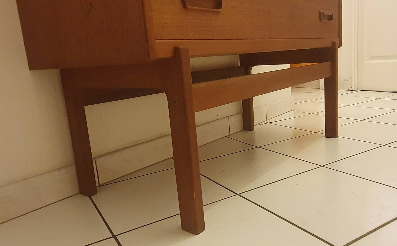 Teak secretary desk by Arne Wahl Iversen, 1960s