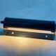 Vintage black W.L.P. wall sconce / bed lamp