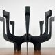 Danish metal candlestick in mid-century style by Gunnar Cyren for Dansk Designs Denmark, 1960s.