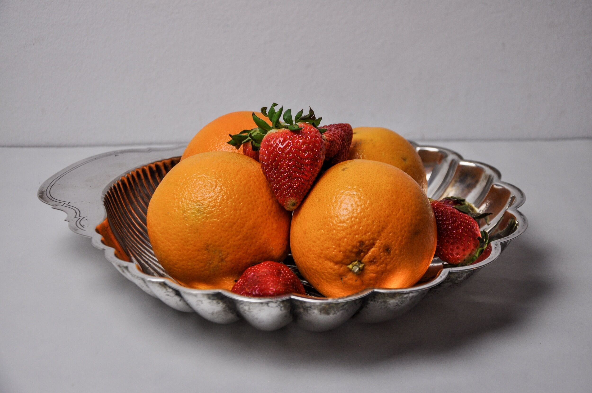 Vide poche shell, silver plated, Spain, 1970