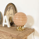 Pink art deco lamp