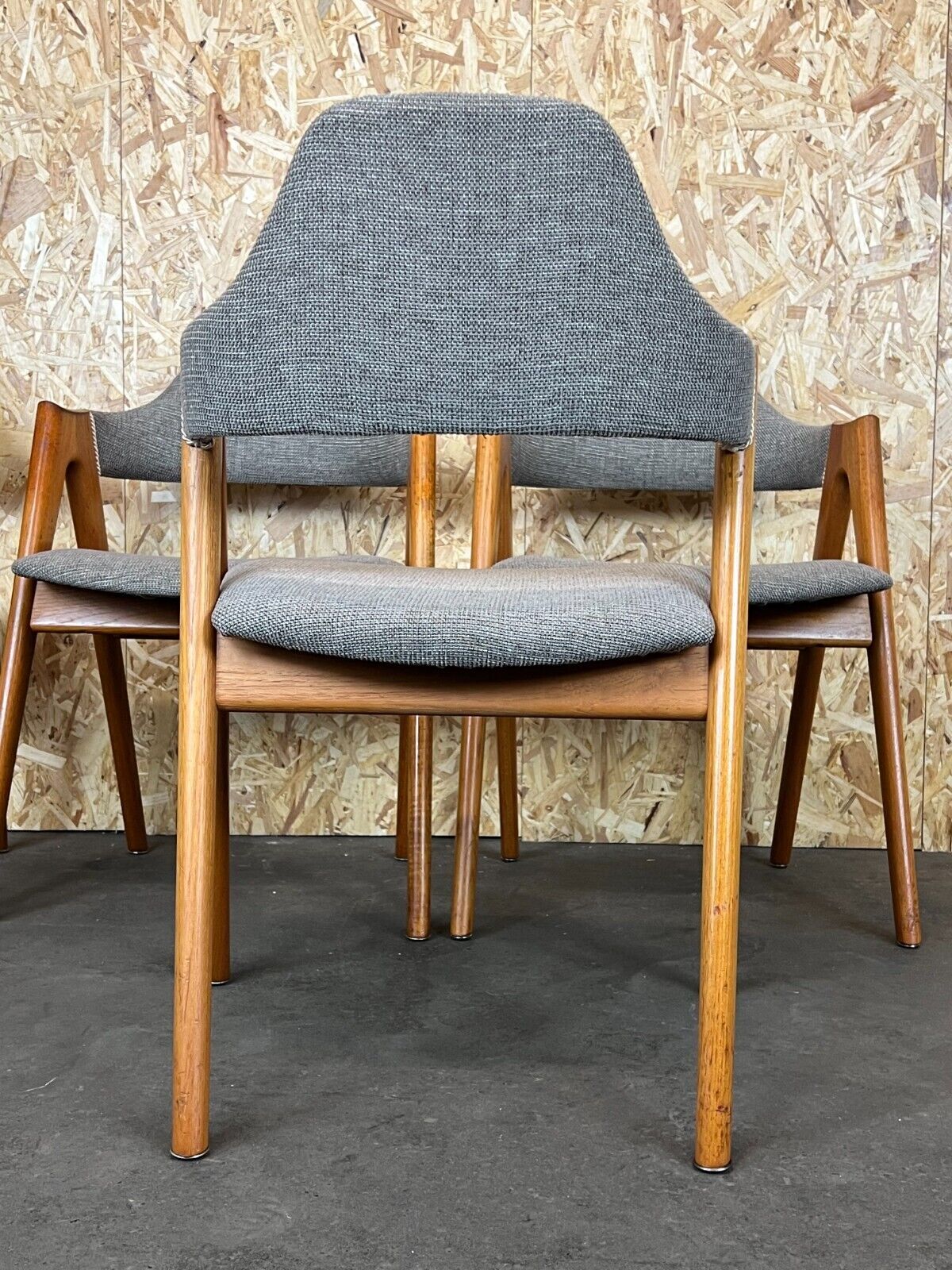 Set of 4 teak chairs by Kai Kristiansen for Sva Møbler Danish Design 60s 70s
