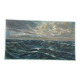 Oil on canvas, Maritime landscape, Old signed painting