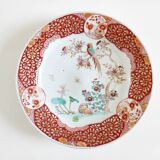 Assiette japonaise vers 1900 oiseaux et insectes