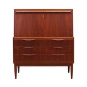 Teak secretary, Danish design, 1960s, designer: Erling Torvits, manufacture