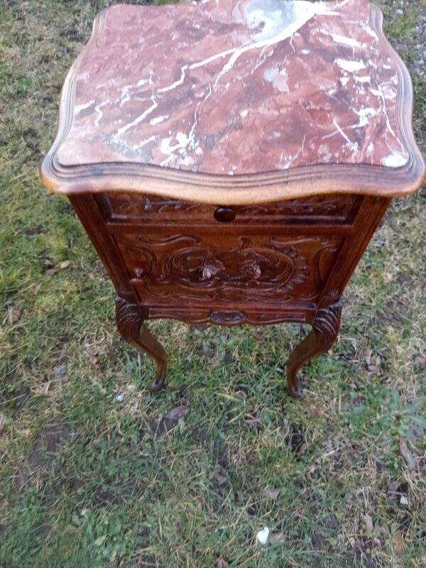 Louis XV style bedside table