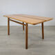 Table "grain de café" vintage années 60