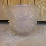 Vase with sparrows by Lalique France