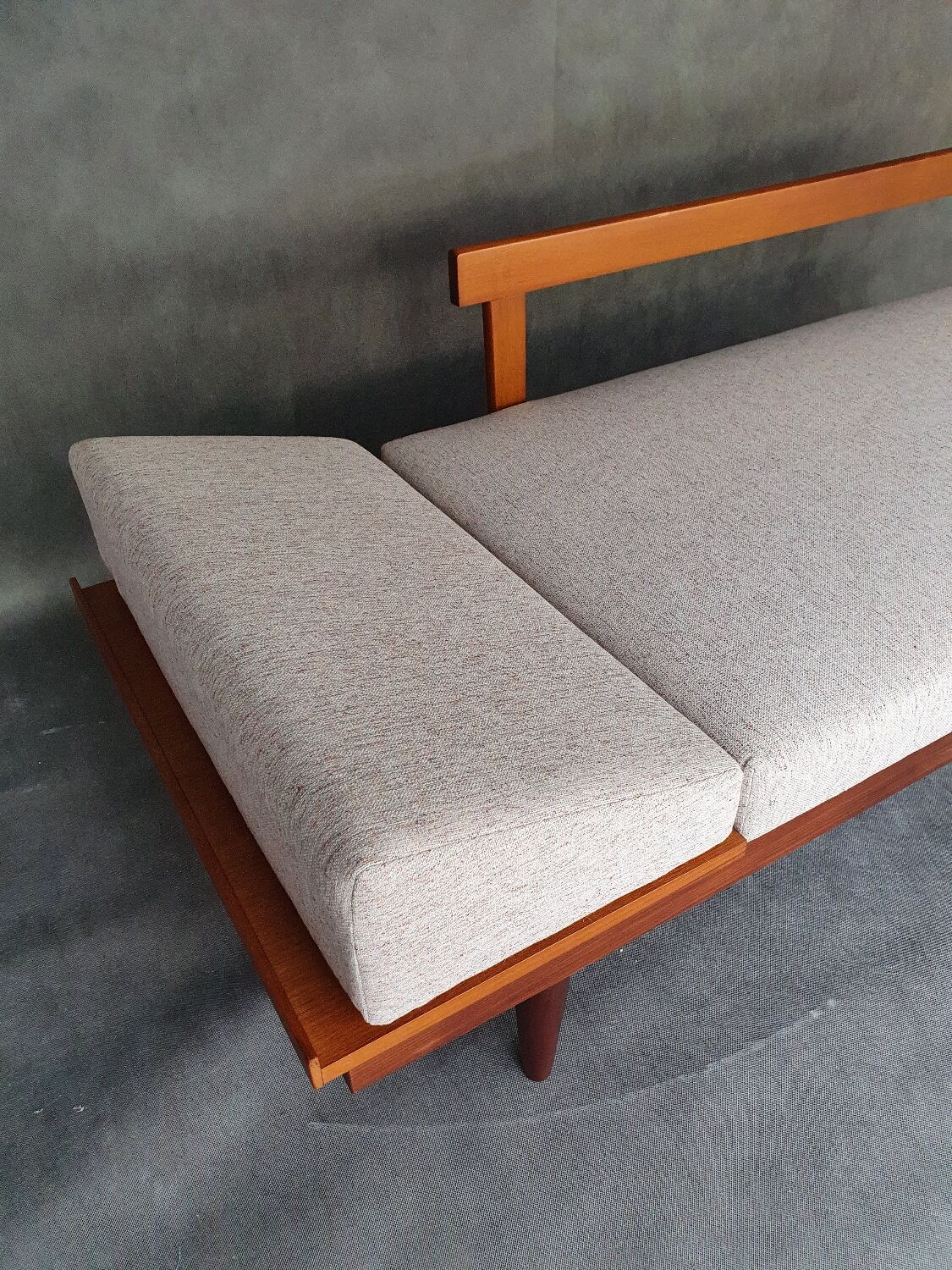 Teak daybed sofa by Ingmar Relling, Vintage Scandinavian 1960s