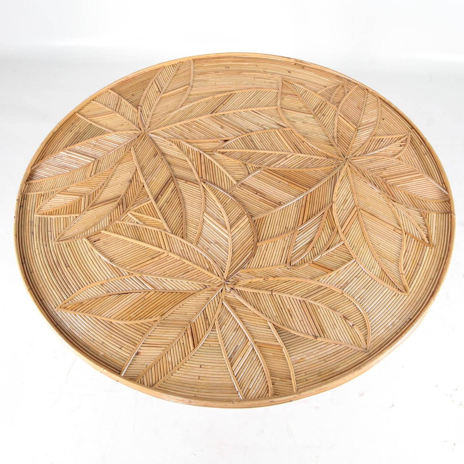 Table de salon en rotin