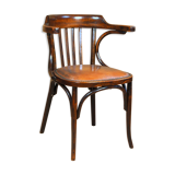 Baumann 1939 ca faux leather Office armchair