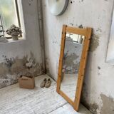 80s pine mirror