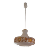 70's opaline pendant light