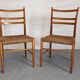 Pair of modernist Scandinavian chairs by Yngve Ekström, Sweden 1956