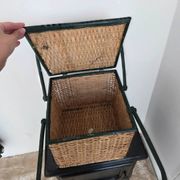Panier vintage en osier