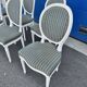 Set of 6 Louis XVI style Medallion chairs