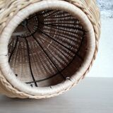 Rattan lamp foot