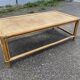 Rattan coffee table