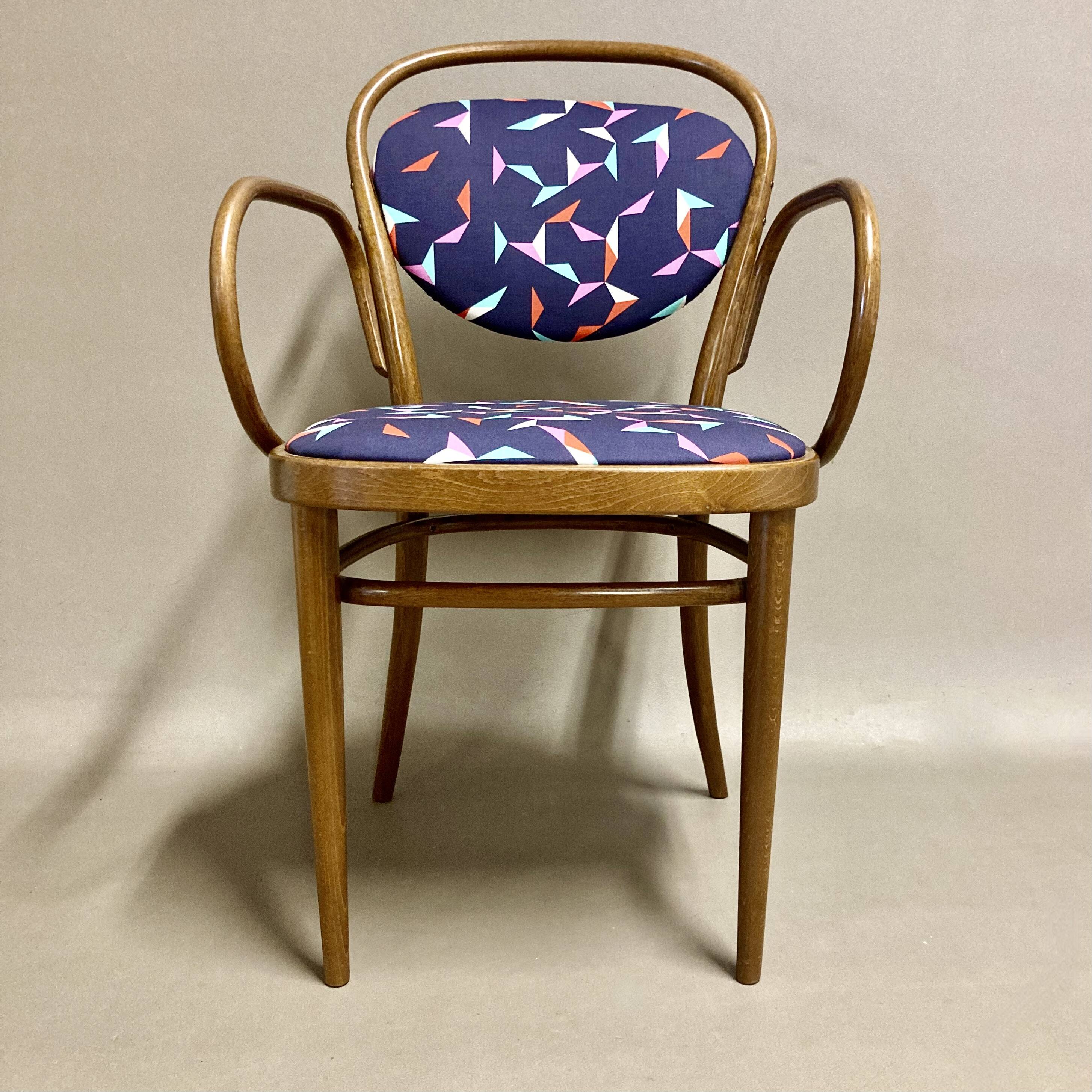 Pair of 1950 armchairs "Design Thonet".