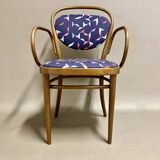 Pair of 1950 armchairs "Design Thonet".