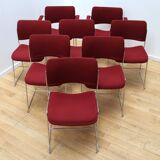 Suite of 16 40/4 chairs, Howe with trolley
