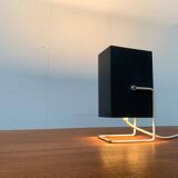 Mid-century minimalist table lamp by Wilhelm Braun Feldweg for Doria Leuchten, 1960s.