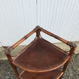 Rattan shelf