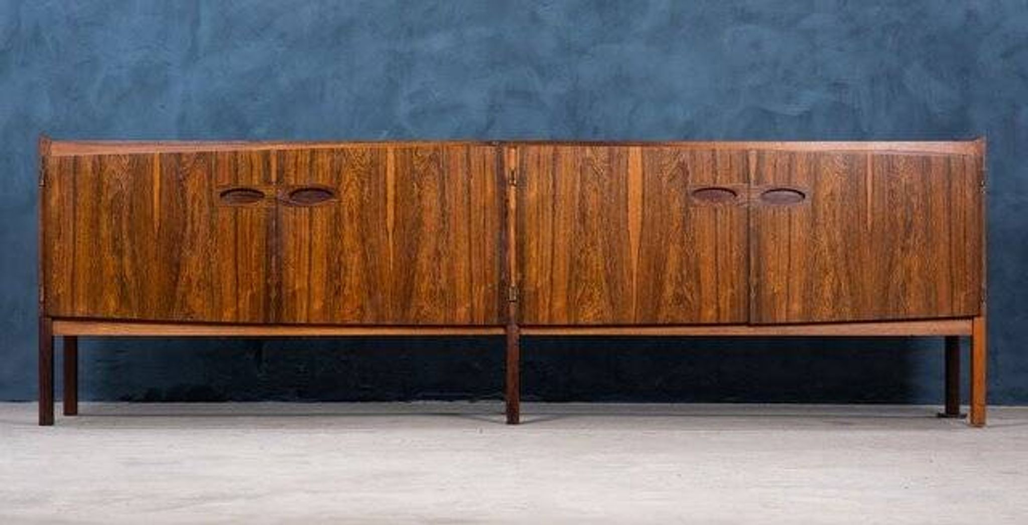 Mid-Century Credenza in Rosewood by Arne Hovmand-Olsen for Mogens Kold Møbelfabrik, Denmark, 1960s