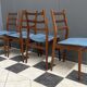 4 chaises de salle à manger Casala, années 1960