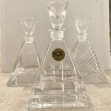 Trio RCR crystal perfume bottles