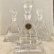 Trio RCR crystal perfume bottles