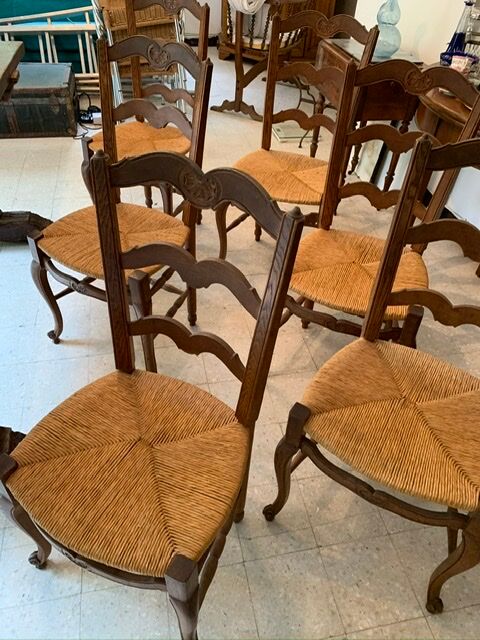 Lot 6 chaises