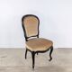 Neo-classical chair on wheels