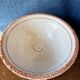 Large vintage Biot bowl in glazed ceramic, French craftsmanship.