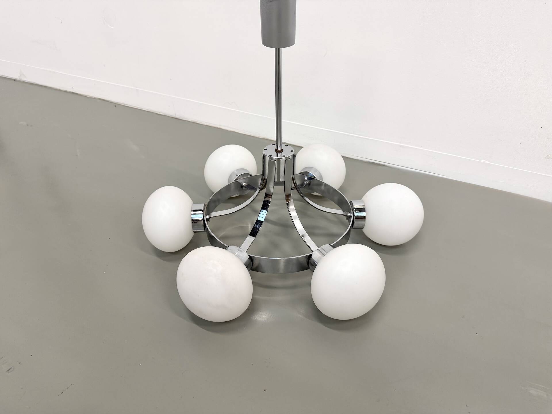 Gaetano Scolari pendant light with 6 lights
