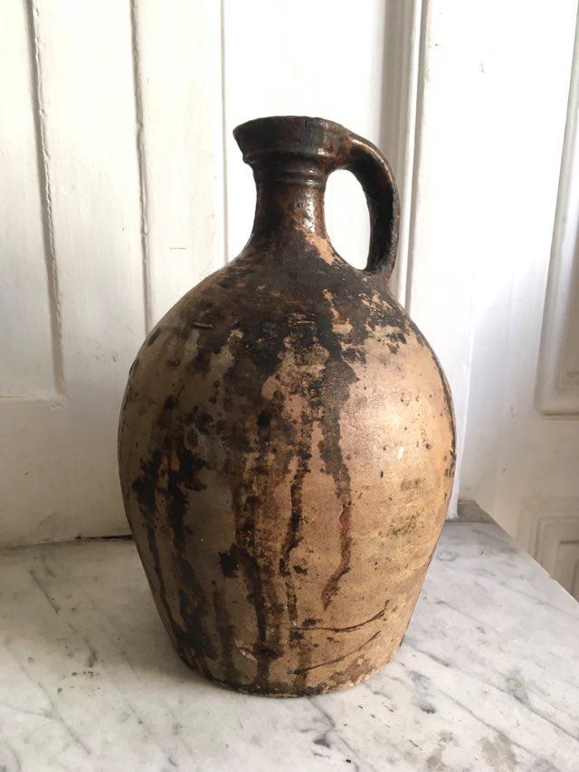 Old wabi sabi jar