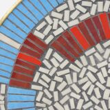 Mid-Century Mosaic Wall Plate by W. Zimmermann for Ritter