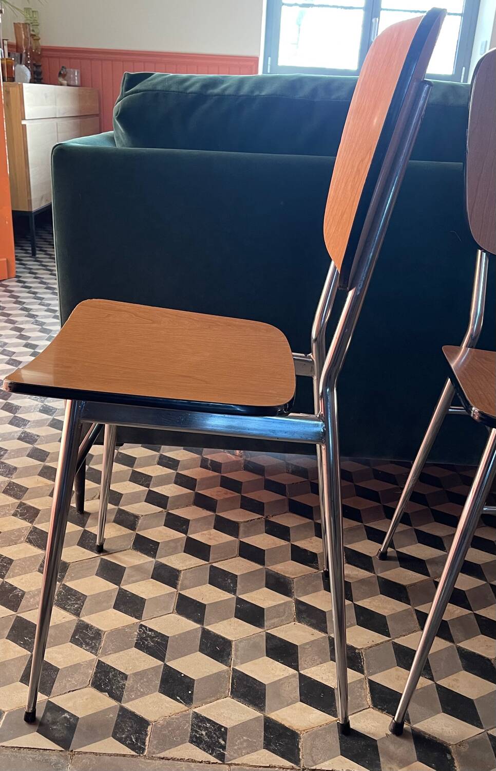 4 Formica chairs from the 1960s