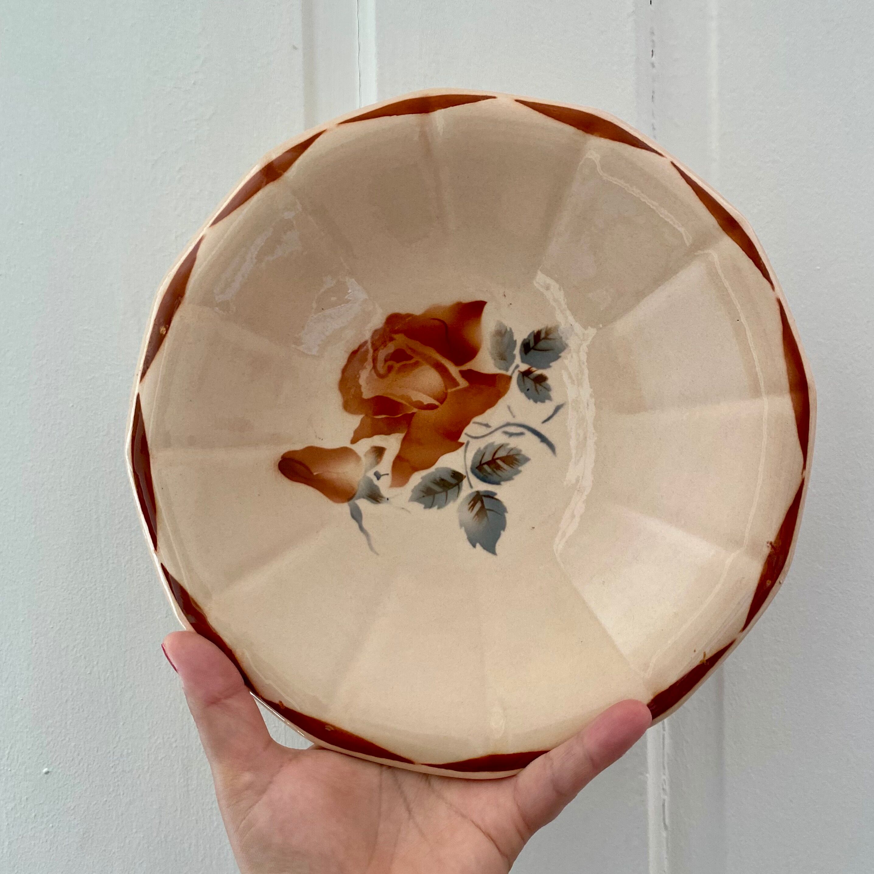 Set of 3 vintage hollow dishes from Digoin