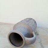 Vase en grès à motifs West Germany