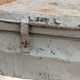 Old metal canteen