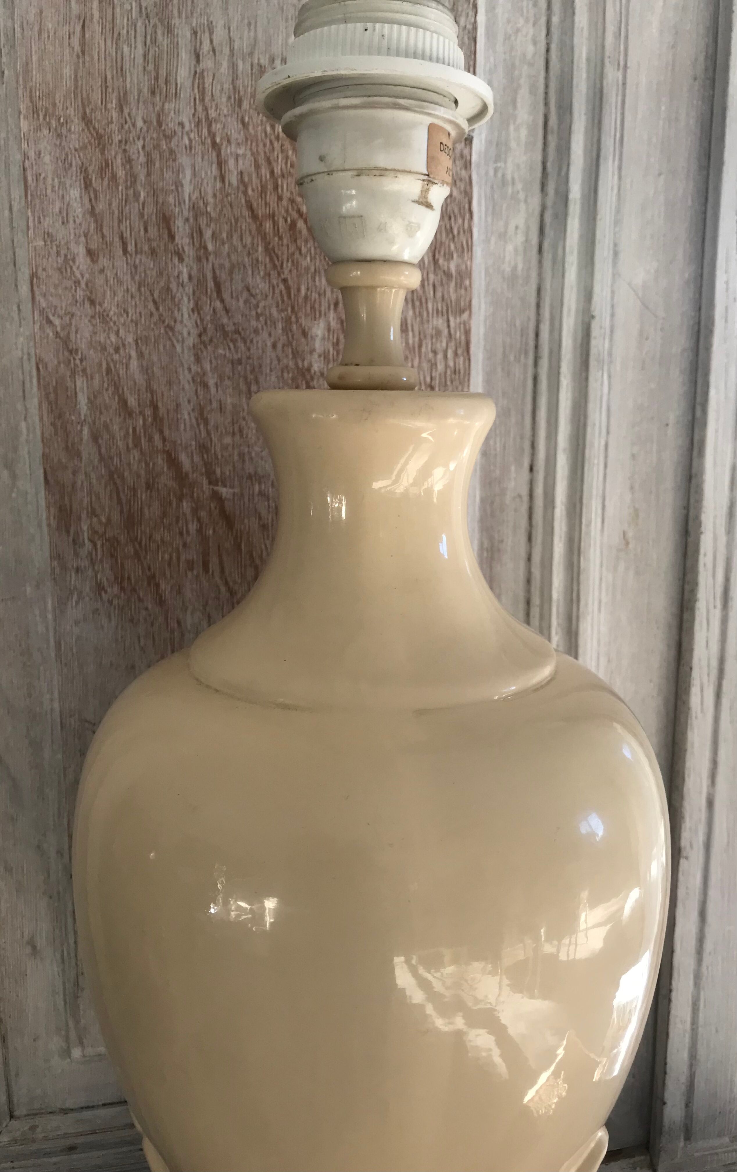 Vintage ceramic lamp