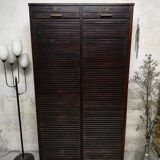 Double curtain binder cabinet 40 50 oak 180 cm