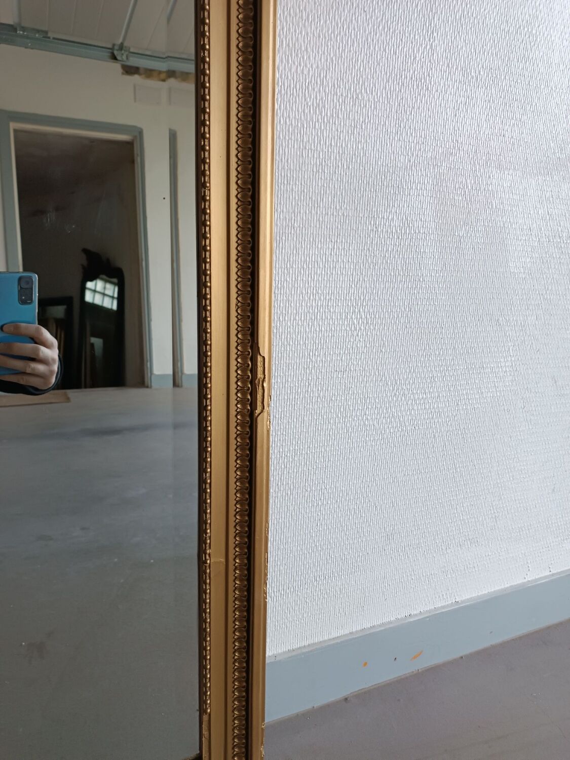 Old mirror trumeau 126/69 cm