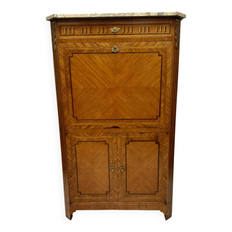 Louis XVI Style Marquetry Secretary