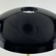 Rare black and gold UFO table lamp by Louis Kalff for Philips.